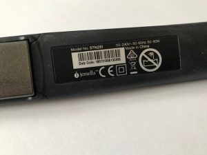ghd gold identification sticker
